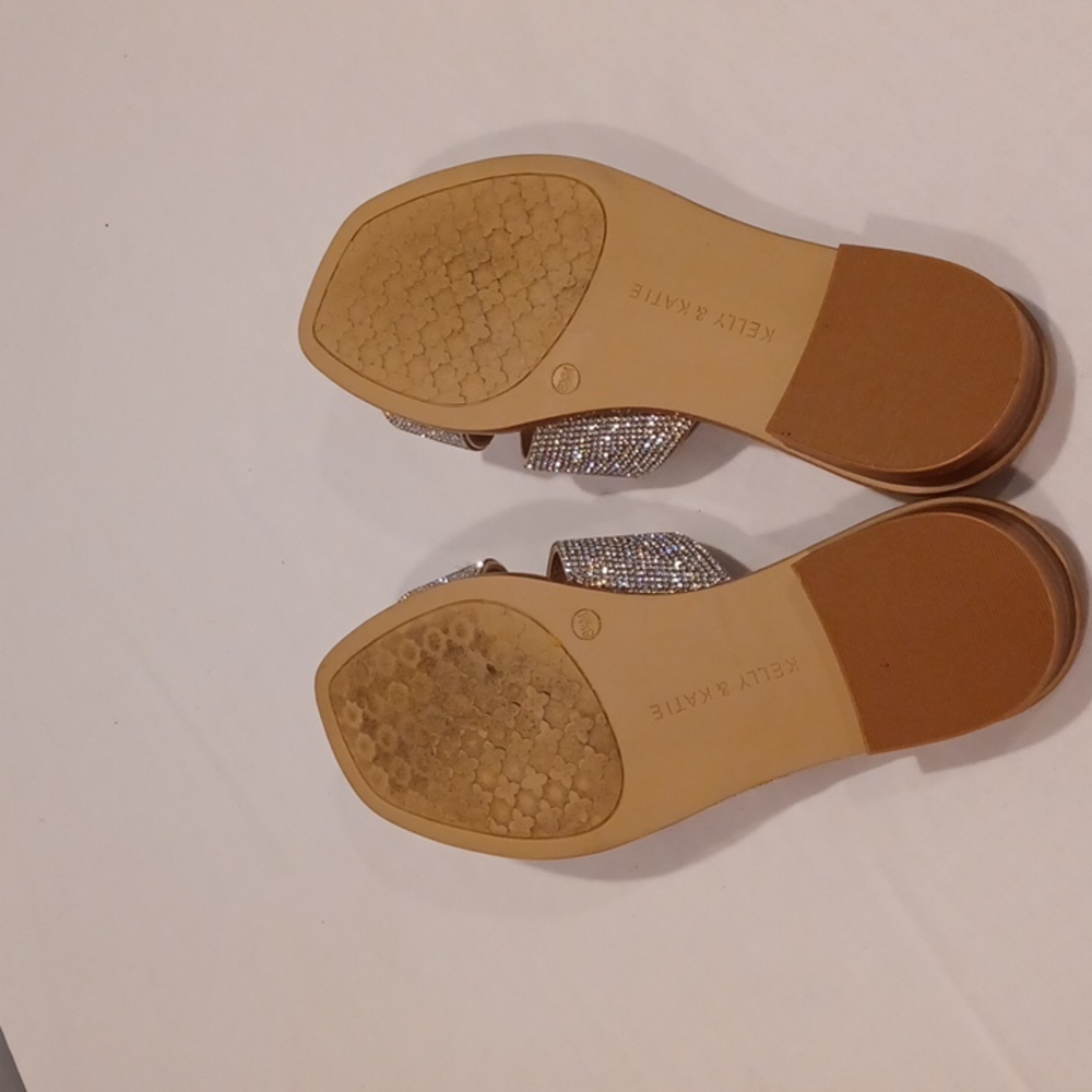 Preowned Kelly and Katie Sparkly Sandals Women’s  8.5m, good condition - Picture 3 of 8